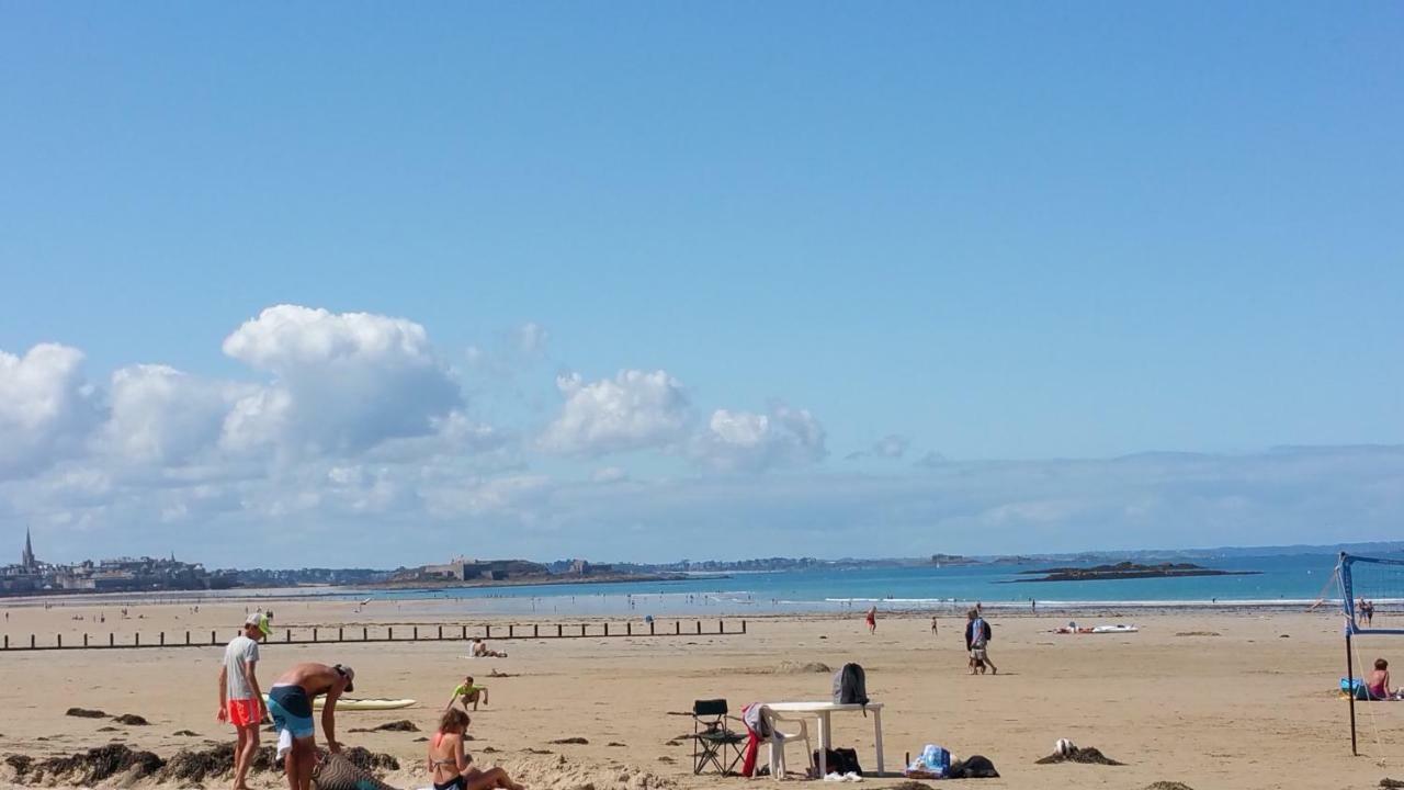 T2 Terrasse De Charme A Rochebonne 400 M Plage Saint-Malo Eksteriør bilde